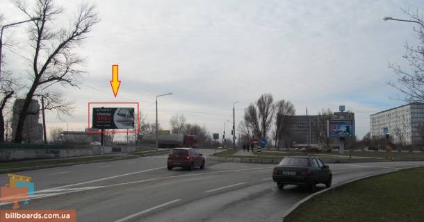 Billboard B in Zaporizhzhya, 3х6  Privokzal'naa - Nabereznaa Photo 1