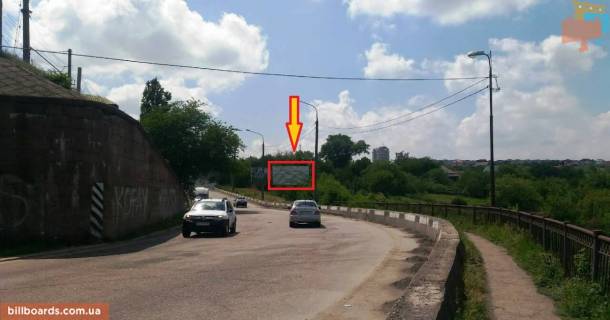 Billboard A in Zaporizhzhya, 3х6  st.Vasilia Sergienko_vyezd s mosta Preobrazenskogo Photo 1