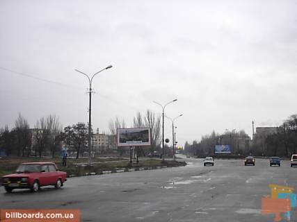 Billboard  in Nikopol st. Pervomajskaa - st. Karla Libknehta Photo 1