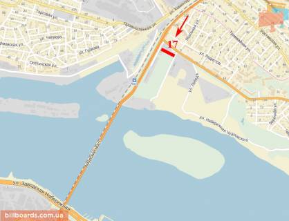 Billboard  in Drogobich st. Volodimira Velikogo, 9 scheme