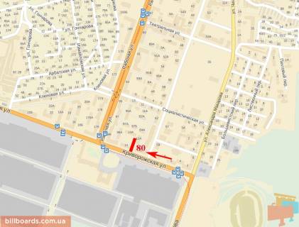 Billboard  in Sinelnikov m. SINEL'̱NIKOVE, trasa Melitopol' - Dnipro scheme