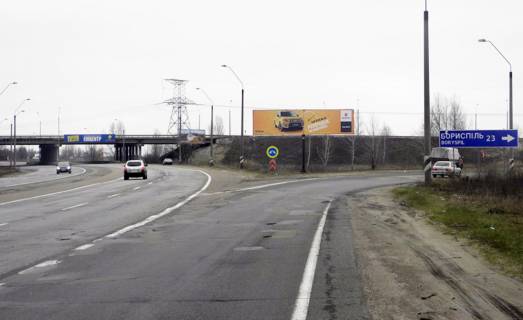 Billboard A in Brovary, 3х6  Brovari Okruzna (A) livyj - na Borispil',Cernigiv Photo 1