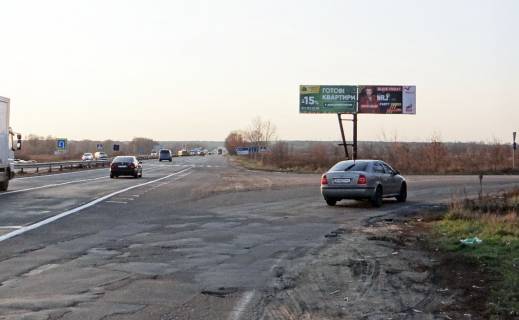 Billboard A in Brovary, 3х6  Бровари Окружна/АЗС ОККО,ресторано гостиний комплекс "Петровський Бровар" (А) лівий - на Київ Photo 1