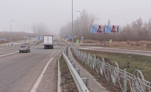 Billboard A in Kyiv trasa Odesa-Kiiv/povorot na Vasil'kiv (A) livij 10 km do Kiiva Photo 1
