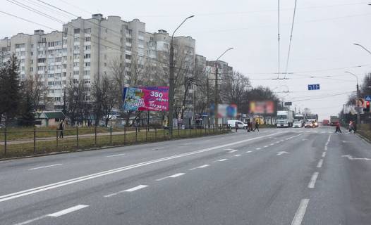 Billboard B in Ternopil, 3х6  вул.Київська/вул.15 Квітня (В) Photo 1