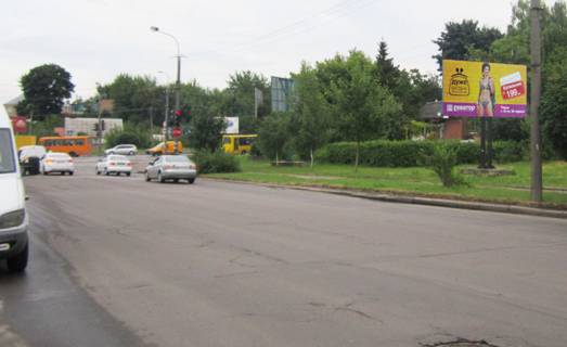 Billboard A in Rivne, 3х6  st.Suhevica/st.Knaza Volodimira (A) -  3 h 5,95 Photo 1