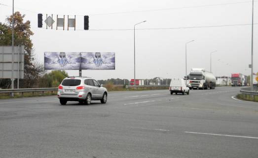 Billboard A in Kiev roads, 3х6  Бориспільский р-он траса Бровари-Бориспіль-поворот на Проліски - на Бориспіль (В) правий Photo 1