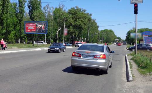 Billboard B in Brovary, 3х6  Brovari st.Aroslava Mudrogo/Grusevs'kogo 5 (V) z Kiiva/ATB Photo 1
