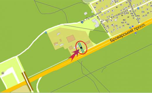 Scrolller, Scroll B in Kyiv, 3х6  Brovars'kij pr-t 2/Leroj Merlin - viizd na Brovars'kij napramok (V5) SKROLLER - 385120 scheme