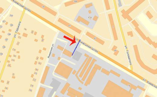 Prismatron, Prism A in Boryspil, 3х6  Бориспіль вул.Київський шлях (А1) лівий/АТБ,ринок Зоряний-ПРИЗМА - 531668 scheme