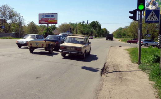 Billboard B in Brovary, 3х6  Бровари вул.Олега Онікієнка,76 (колишня вул.Кутузова) (В) Photo 1