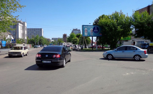 Billboard A in Boryspil, 3х6  Бориспіль вул.Глибоцька/вул.Героїв Небесної Сотні - 50м до вул.Київський шлях (А)/Фора,Укртелеком Photo 1