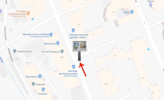 Scrolller, Scroll A in Kyiv, 2.3х3.14  st.Kazimira Malevica 86D (Bozenko)/na st.Grincenko,Fedorova (A1) SKROLER - 182031 scheme