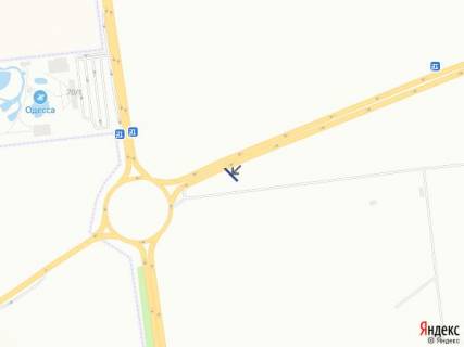 Billboard B in Odessa, 3x6  Odessa-B.Dnestrovskij. Prilimanskoe 4 B scheme