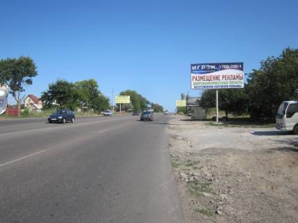 Billboard A in Krizhanivka, 3x6  Odessa-Uznyj(KRYZANOVKA) 14+800 A (v stor. Riv'ery) Photo 1