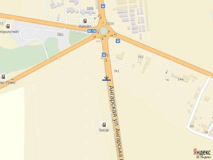 Billboard A in Odessa, 3x6  Ob"ezdnaa doroga, 2 stolba 23+430 A (v storonu Avangarda s 2 stolbov) scheme