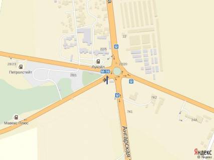 Billboard A in , 3x6  Odessa-Reni 11+800 A (sprava, v"ezd na 2 stolba) scheme