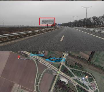 Billboard B in Vinnytsia, 3х6  Nemyrivsʹke sh. bilya ob'yiznoho mosta Photo 1