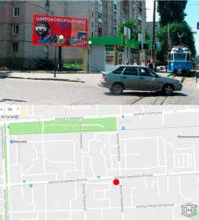 Billboard B in Vinnytsia, 3х6  st.akademika Angela Photo 1