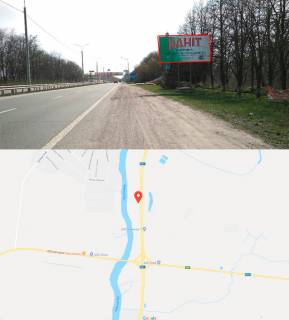 Billboard A in Strizhavka, 3х6  Kievskoe sosse Photo 1