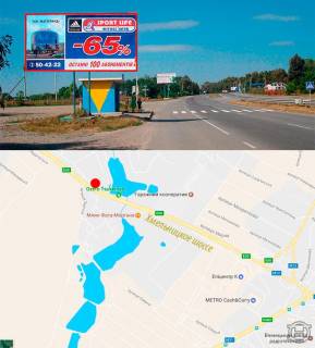 Billboard B in Vinnytsia, 3х6  Hmel'nick.sosse (oblast'), vyezd (d) Photo 1