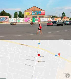 Billboard A in Vinnytsia, 3х6  Nemirovskoe sosse.-giperm."Gros"-plos.  Photo 1