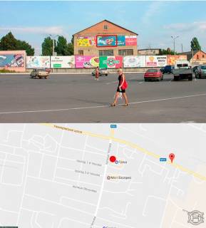Billboard A in Vinnytsia, 3х6  Nemirovskoe sosse.-giperm."Gros"-plos.  Photo 1