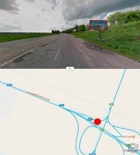 Billboard A in Vinnytsia, 3х6  Nemirovskoe s. vozle mosta  Photo 1