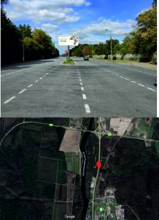 Billboard B in Vinnytsia, 3х6  Kievskoe sosse /razdelitel'/ avtosalon Skoda Photo 1