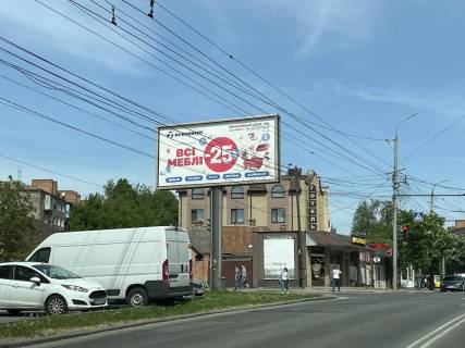 Billboard B in Vinnytsia, 6х3  st. Kiivs'ka - st. Bogdana Stupki Photo 1