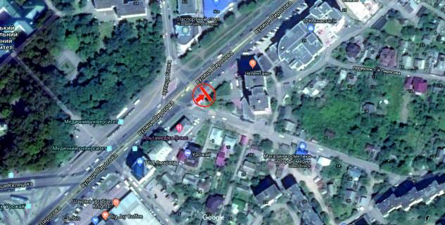 Prismatron, Prism A in Vinnytsia, 3.05х2.2  st. Pirogova - st. Litvinenko - 282231 scheme