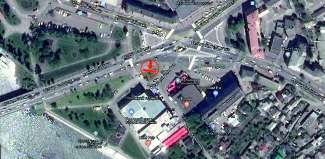 Prismatron, Prism B in Vinnytsia, 6х3  pl. Geroiv Cornobila (z st.Kiivs'ka, Kocubins'kogo) - 282266 scheme