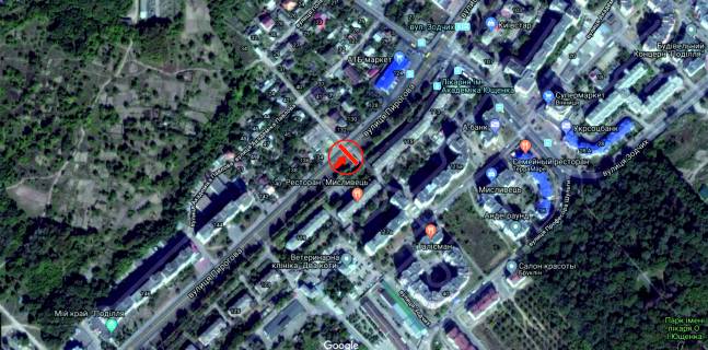 Billboard A in Vinnytsia, 6х3  st. Pirogova (m-n "Lana") scheme