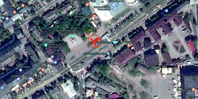Scrolller, Scroll A in Vinnytsia, 3.14х2.32  av. Kocubins'kogo - st. Nansena (zupinka) - 282318 scheme