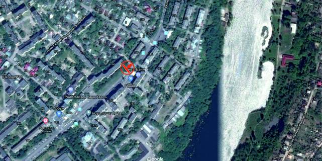 Billboard A in Vinnytsia, 6х3  st. Knaziv Koriatoviciv scheme